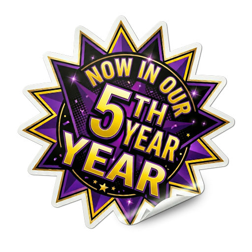Now in our 5th year